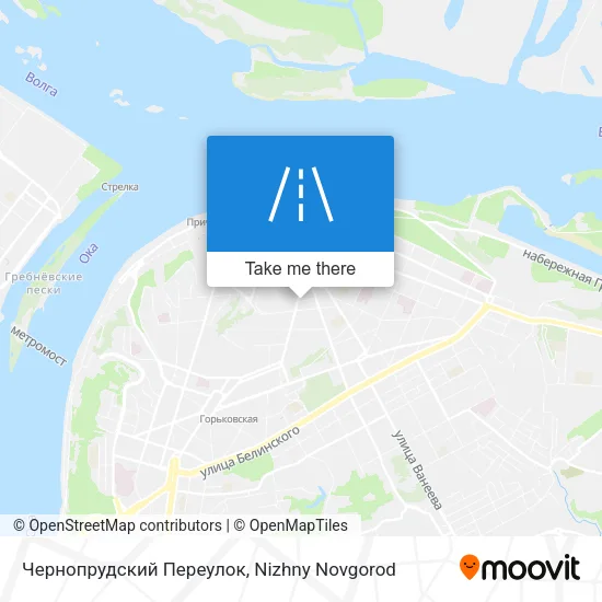 Чернопрудский Переулок map