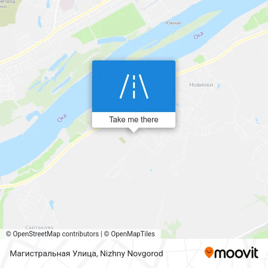 Магистральная Улица map