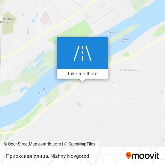 Приокская Улица map