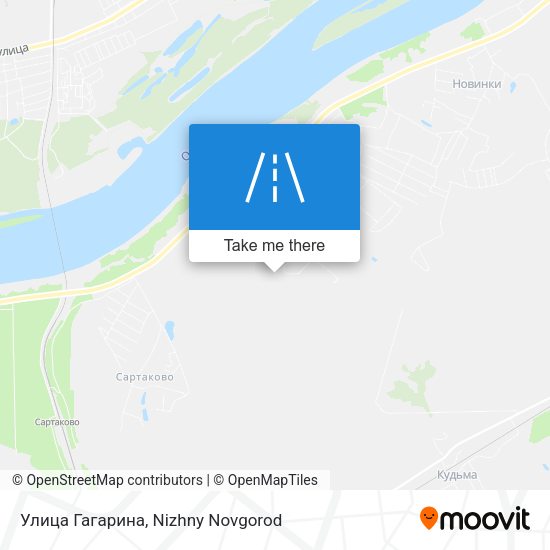 Улица Гагарина map