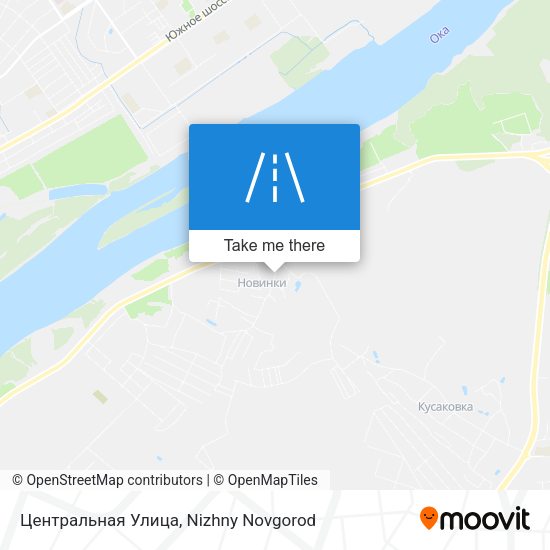 Центральная Улица map
