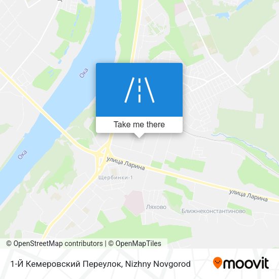 1-Й Кемеровский Переулок map