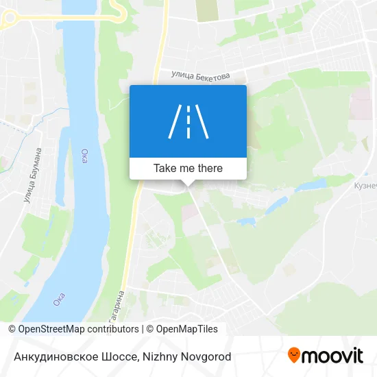 Анкудиновское Шоссе map