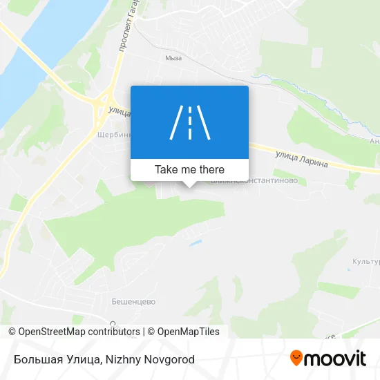 Большая Улица map