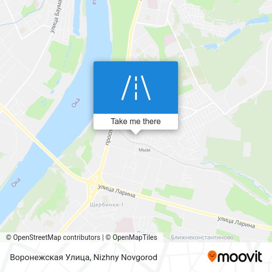 Воронежская Улица map