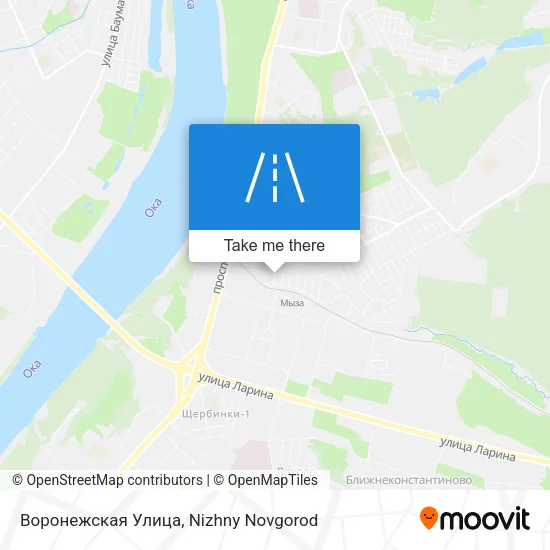 Воронежская Улица map