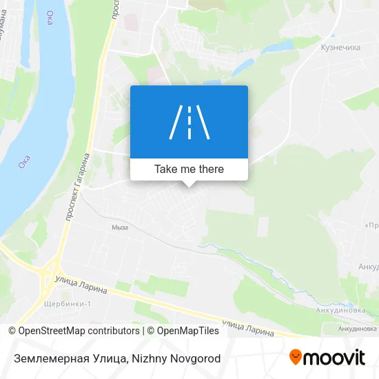 Землемерная Улица map