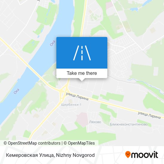 Кемеровская Улица map