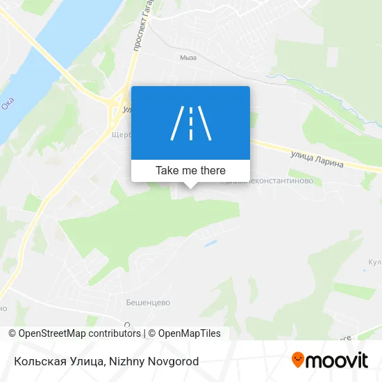 Кольская Улица map