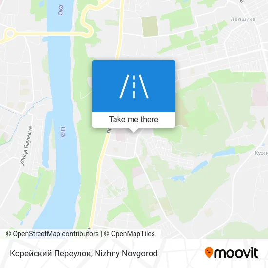 Корейский Переулок map