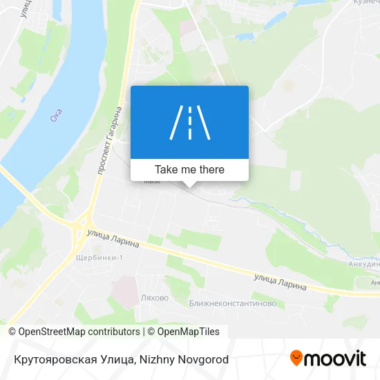 Крутояровская Улица map