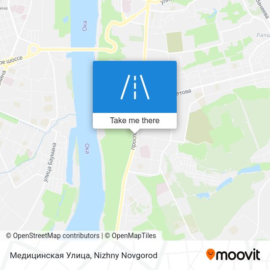 Медицинская Улица map