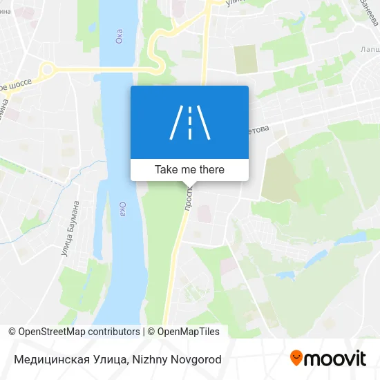 Медицинская Улица map