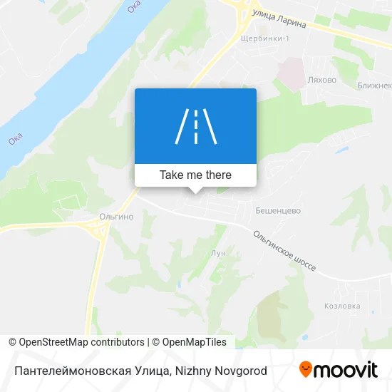 Пантелеймоновская Улица map