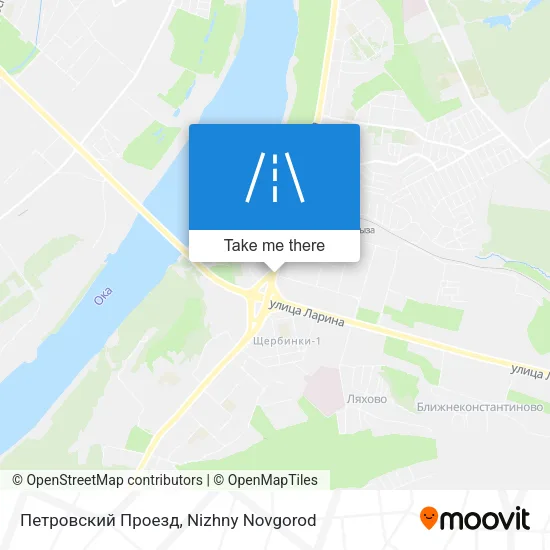 Петровский Проезд map