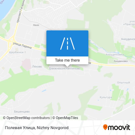 Полевая Улица map