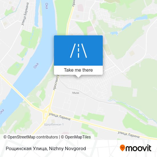 Рощинская Улица map
