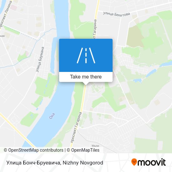 Улица Бонч-Бруевича map