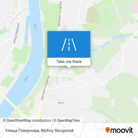 Улица Глазунова map