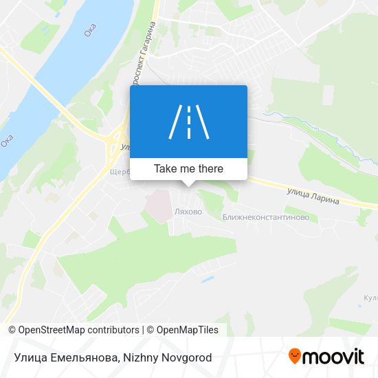 Улица Емельянова map