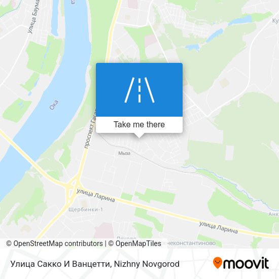 Улица Сакко И Ванцетти map
