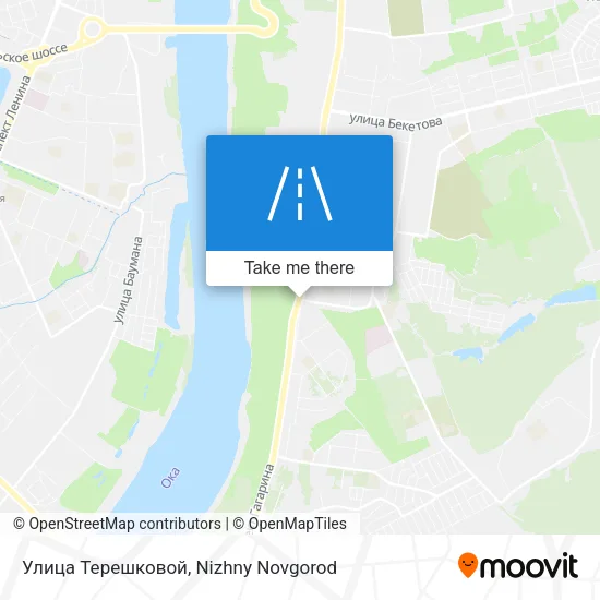 Улица Терешковой map