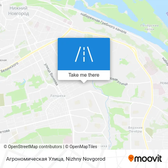 Агрономическая Улица map