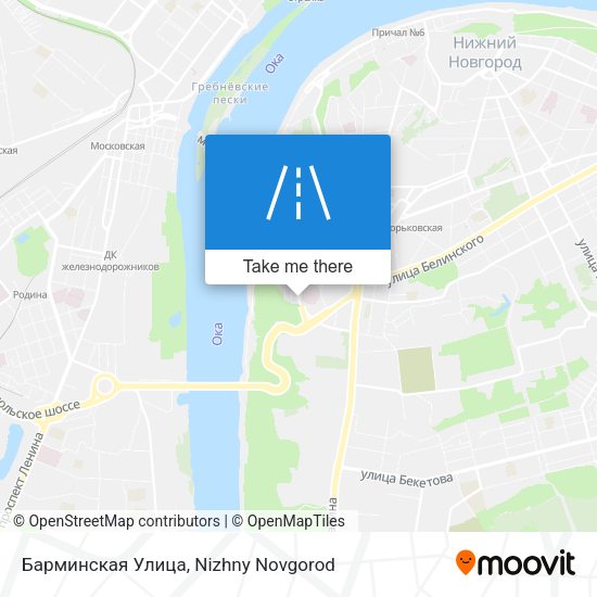 Барминская Улица map