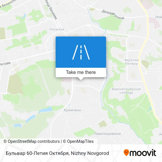 Бульвар 60-Летия Октября map