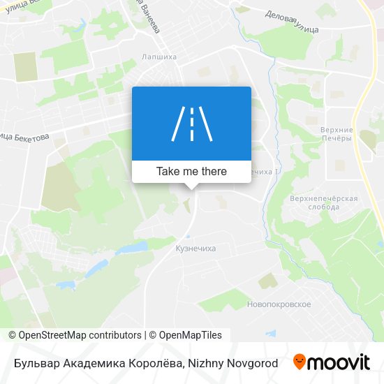 Бульвар Академика Королёва map