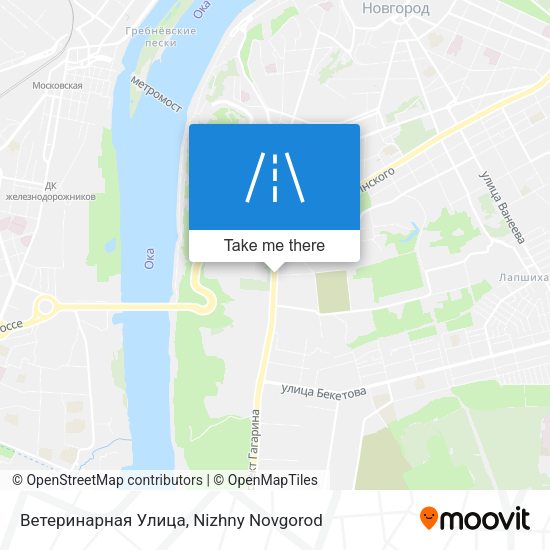 Ветеринарная Улица map