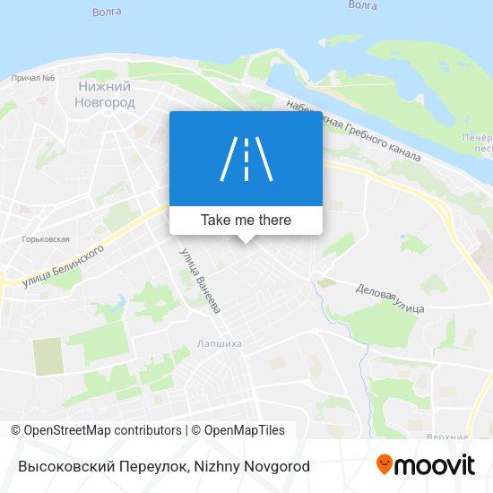 Высоковский Переулок map