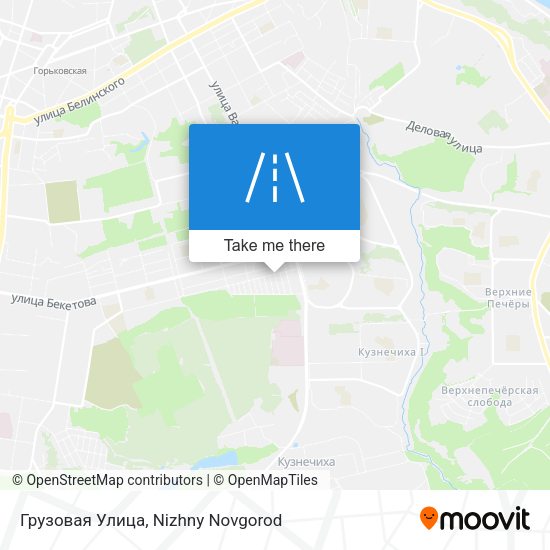 Грузовая Улица map