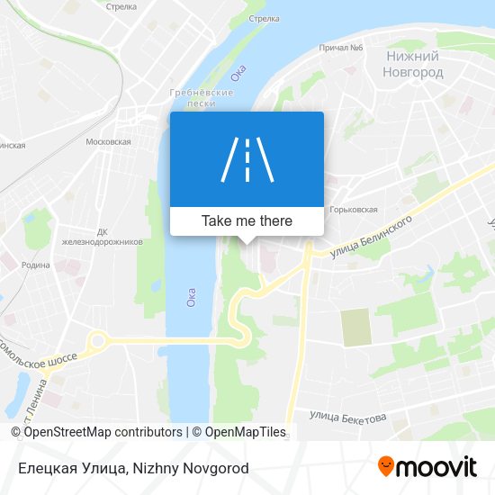 Елецкая Улица map