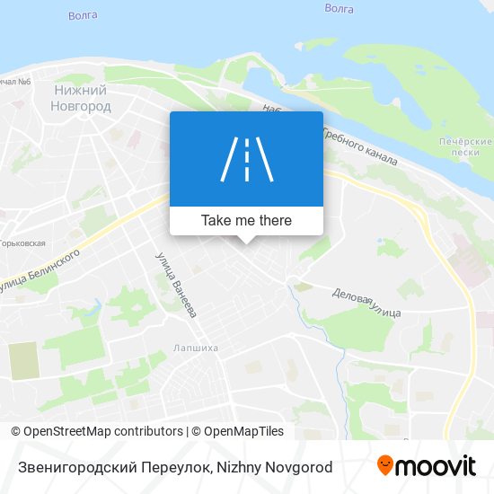 Звенигородский Переулок map