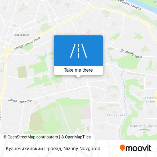Кузнечихинский Проезд map