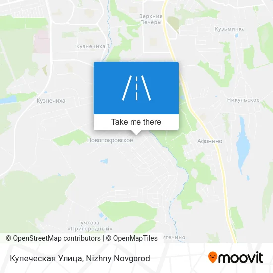Купеческая Улица map