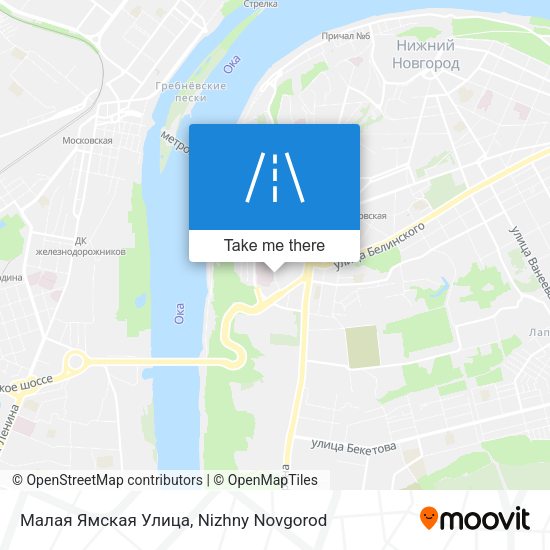 Малая Ямская Улица map