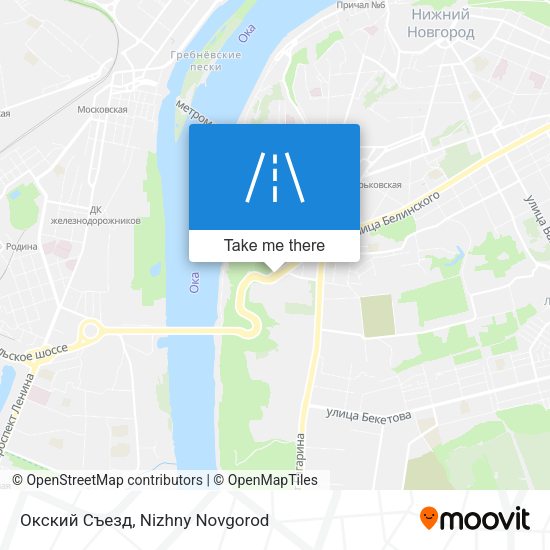 Окский Съезд map