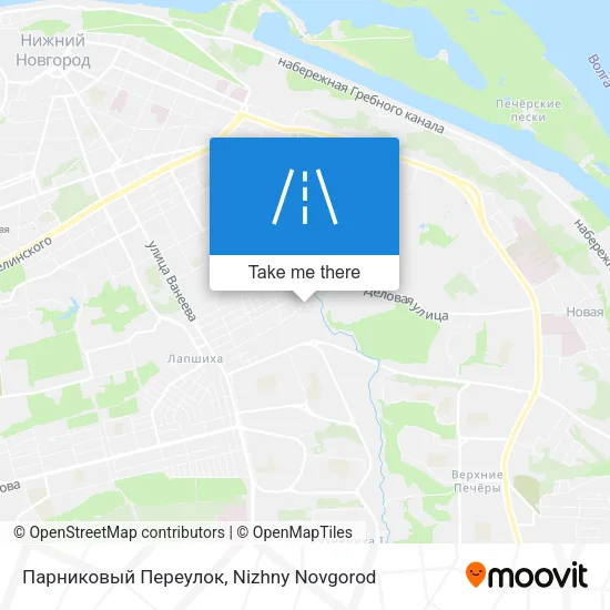 Парниковый Переулок map