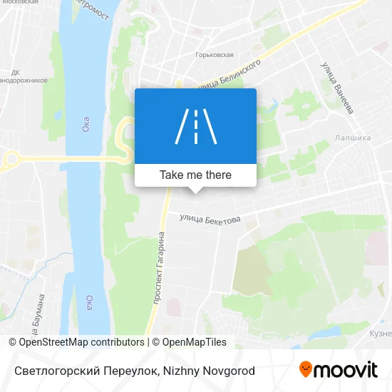 Светлогорский Переулок map