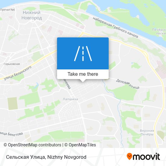 Сельская Улица map