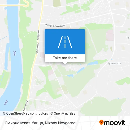 Смирновская Улица map