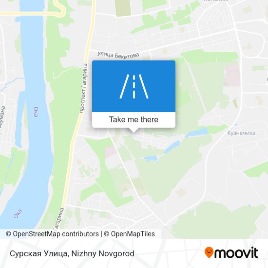 Сурская Улица map