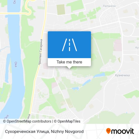 Сухореченская Улица map