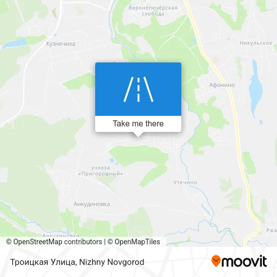 Троицкая Улица map