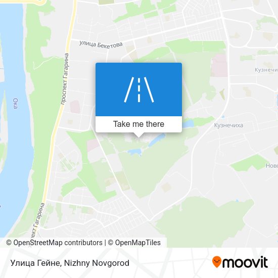 Улица Гейне map