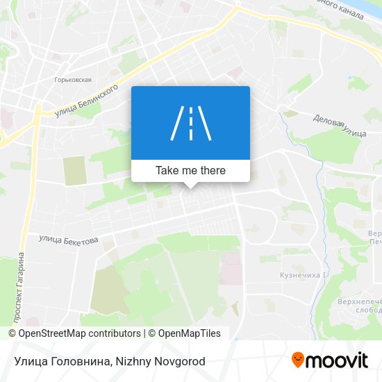 Улица Головнина map