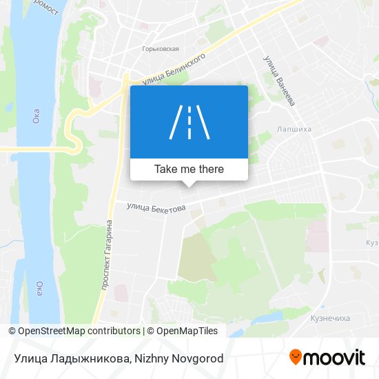 Улица Ладыжникова map
