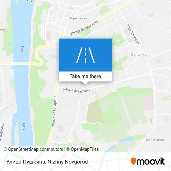 Улица Пушкина map